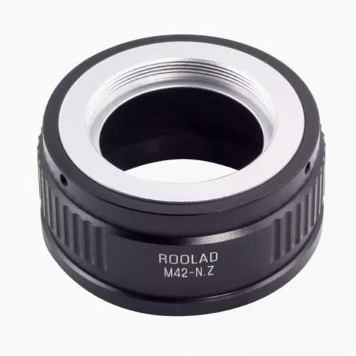 Roolad M42 Type 2 Screw Mount SLR Lens To Nikon Z Mount Adaptor (封針，金屬接環)