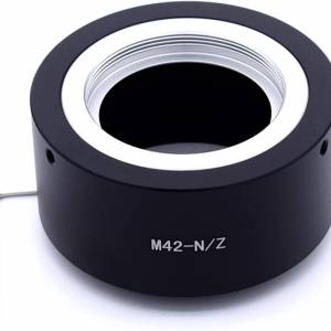 M42 Type 2 Screw Mount SLR Lens To Nikon Z Mount Adaptor (封針，金屬接環)