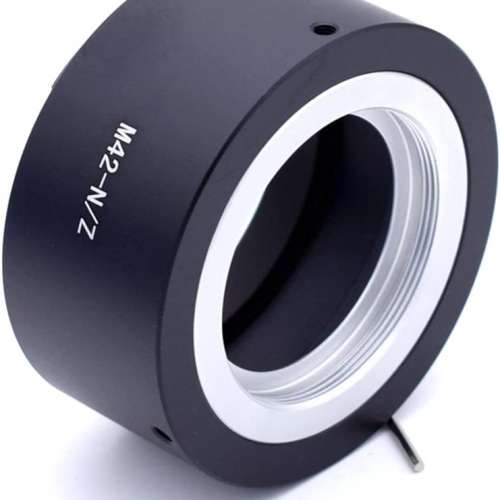 M42 Type 2 Screw Mount SLR Lens To Nikon Z Mount Adaptor (封針，金屬接環)