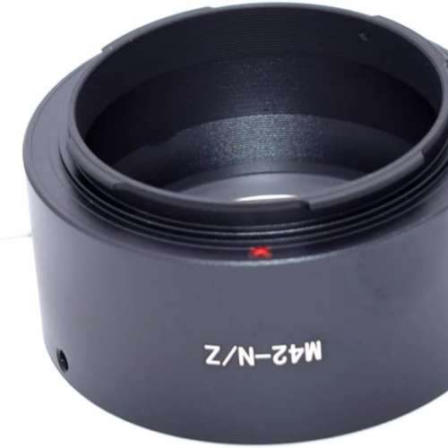 M42 Type 2 Screw Mount SLR Lens To Nikon Z Mount Adaptor (封針，金屬接環)