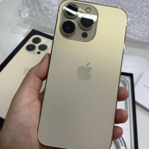 全新 金色 Apple iPhone 14 pro max 1tb 全套未激活 平行進口無鎖 原裝無拆 price 定...