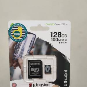 全新行貨 kingston Micro SD Card 128gb