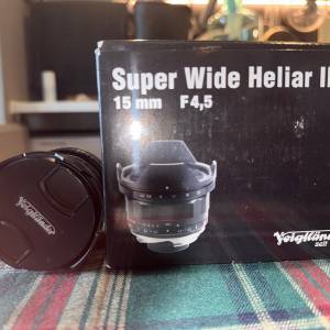 Voigtlander 15mm f4.5 M mount