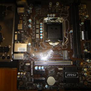 MSI B250M PRO-VH Micro-ATX主版 (正版Window10Pro) Socket 1151 支援6、7代CPU