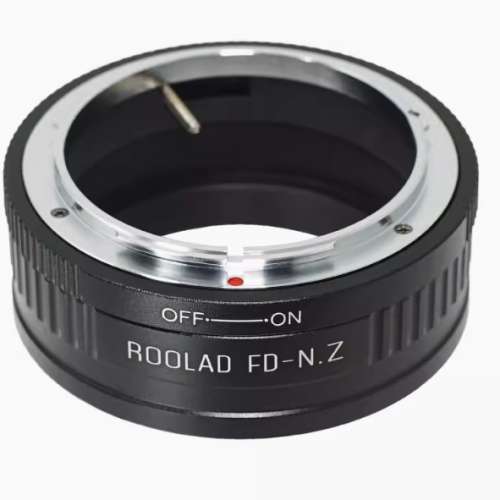 Roolad Lens Mount Adapter - Canon FD & FL 35mm SLR Lens To NIKON Z Mount