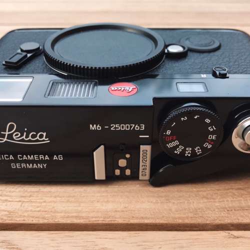 Leica M6 TTL 0.72 Millennium Black Paint Film Camera Full Set