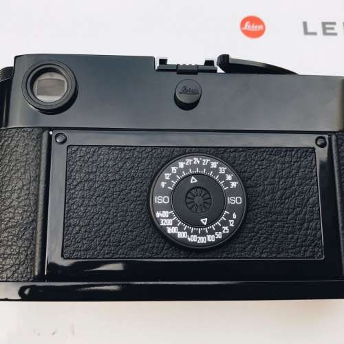 Leica M6 TTL 0.72 Millennium Black Paint Film Camera Full Set