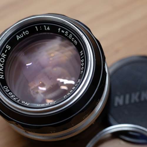 Nikon Nikkor 5.8cm f1.4 第一支標準鏡 50mm 35mm