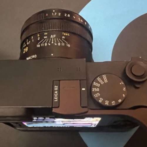 Leica Q2 連盒 連皮套 連充電 1電池 不連相機帶  操作正常