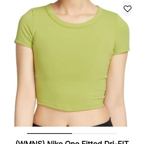 New Women Nike One Dri-Fit/Tight Fit Top
