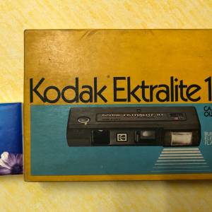 Kodak Ektralite 10 古典相機 連盒及說明書 vintage camera with box and manual 發...