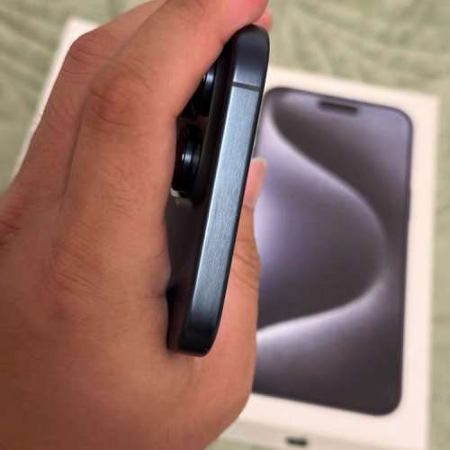 iPhone 15 Pro Max 256GB Natural Titanium (100% Battery)