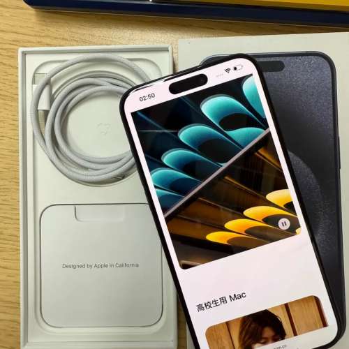 iPhone 15 Pro Max 256GB  (100% Battery)