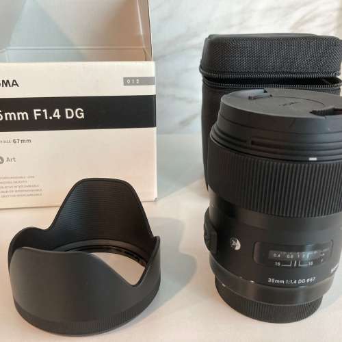 Sigma 35mm F1.4 DG HSM Art (Canon mount)