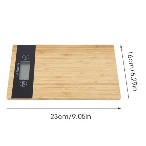 全新 竹子 電子秤 電子磅 廚房磅 KITCHEN SCALE