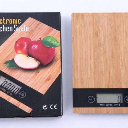 全新 竹子 電子秤 電子磅 廚房磅 KITCHEN SCALE