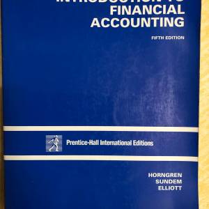 Horngreen, Sundem, Elliott - Introduction to Financial Accounting