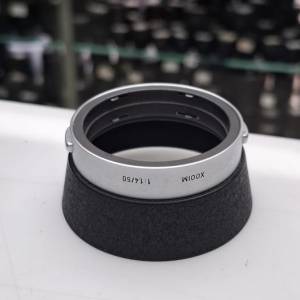 LEICA XOOIM METAL HOOD FOR LEITZ SUMMILUX 50MM F1.4 95% NEW