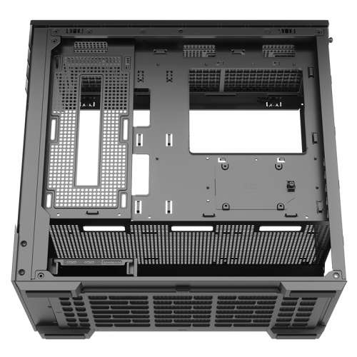 全新 Aigo AIYOUNGO 黑色 Black Panoramic 全景 MATX Computer Case 側透 機箱