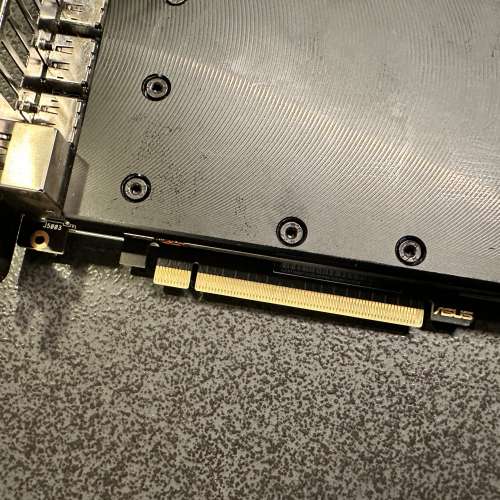 華碩T U F 3080 T I二手顯示卡已改水冷ekwb
