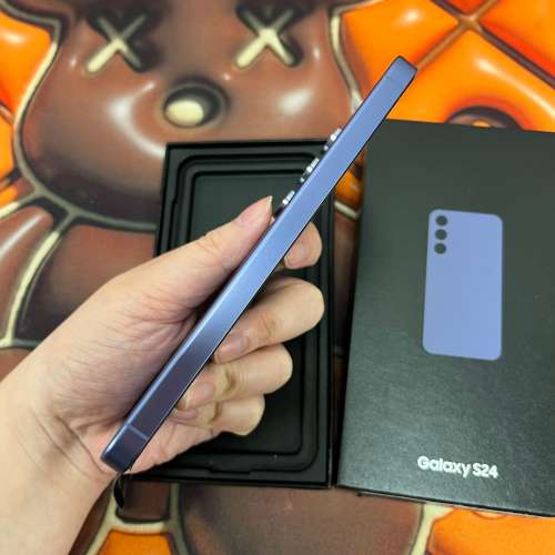 (電子之家，全新質素，完美機三星Galaxy S24紫色💜💜/8+512gb/三鏡頭😍😍）