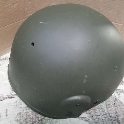 British army helmet