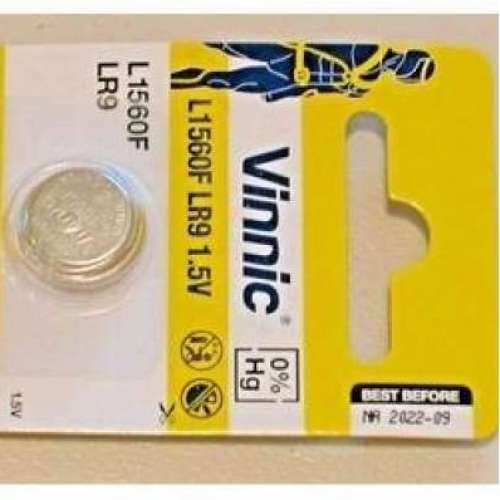 VINNIC L1560 / L1560F / 625A / PX625 Alkaline Button Battery 蘑菇電池 FOR ZEI...