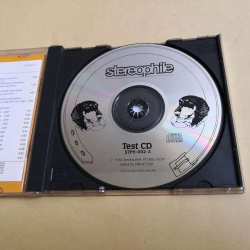 Stereophile test Cd 試音测試碟