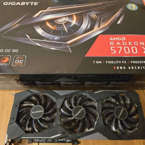 GIGABYET RX 5700XT GAMING OC 8G