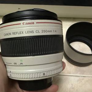 Canon CL 250mm F4 Reflex Lens 電影鏡 Nikon F mount