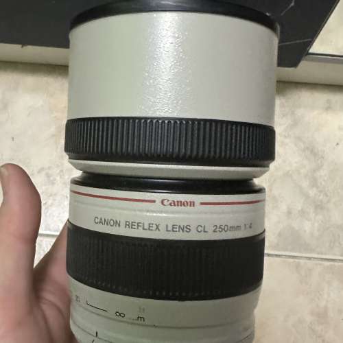 Canon CL 250mm F4 Reflex Lens 電影鏡 Nikon F mount