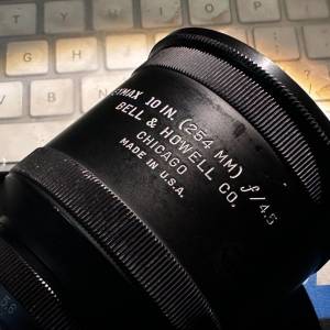 Bell&howell 254mm f/4.5 電影鏡 FUJIFILM GFX100S X2D Z8 Z9 R5 Lumix S1H FUJIFI...