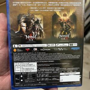 NIOH 仁王 PS5 全新未開封