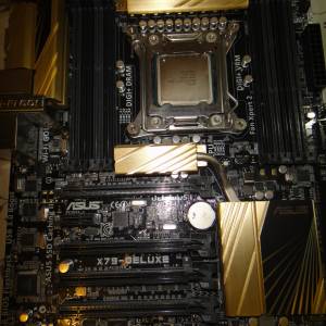 ASUS X79-DELUXE ATX主版 (正版Window10Home) Socket 2011