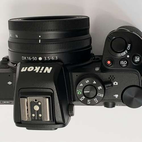Nikon Z50 連 16-50mm VR 標準防震變焦鏡頭套裝 (z50 Kit Set) - 99.9% New, 快門...