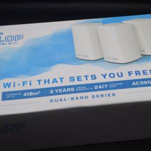 Linksys Velop 智能網狀 Wi-Fi(5) 系統 AC1300 3-Pack White(AC3900) WHW0103