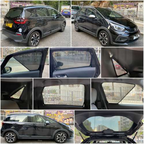 Jazz Fit 全車磁石濾光窗網太陽擋