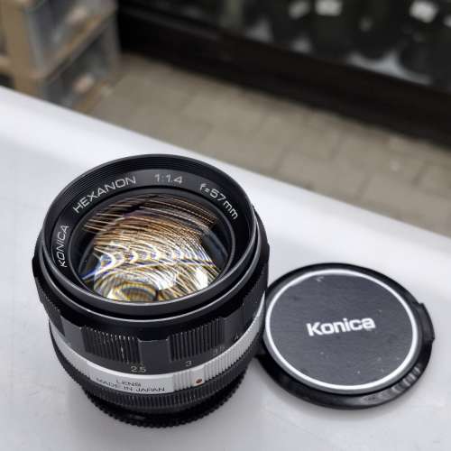 KONICA HEXANON AR 85MM F1.8   KONICA HEXANON 57MM F1.4