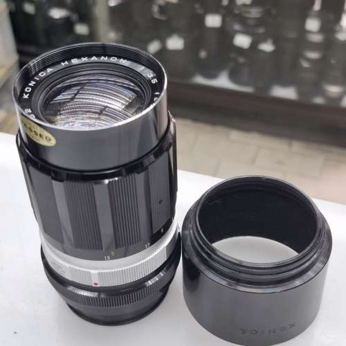 KONICA HEXANON AR 85MM F1.8   KONICA HEXANON 57MM F1.4