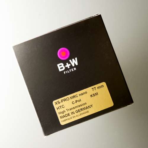 B+W 77mm XS-Pro KSM HT CPL MRC-Nano Filter