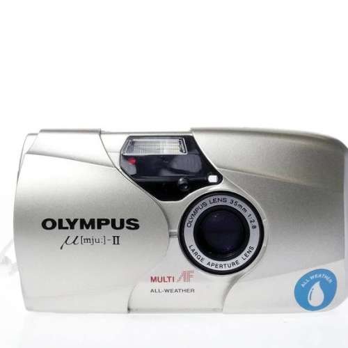 極新 Olympus mju ii 香檳金色