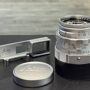 Leica Summicron 50mm f2 Rigid Dual Range DR for M2R M2-R Year 1969 last batch