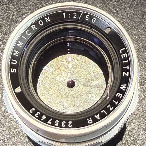 Leica Summicron 50mm f2 Rigid Dual Range DR for M2R M2-R Year 1969 last batch