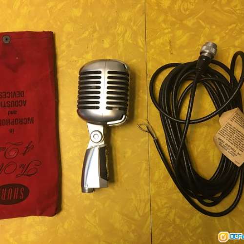 Vintage1951 Shure Model55S Unidyne Dynamic Microphone