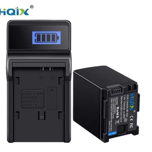 HQIX BP-820 Lithium-Ion Battery Pack With LCD Display USB Charger 電池連充電機