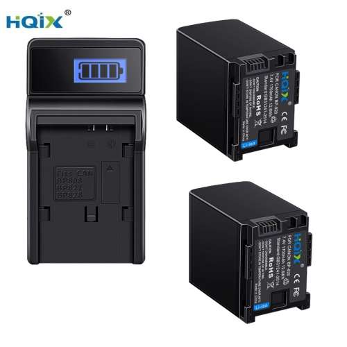 HQIX BP-820 Lithium-Ion Battery Pack With LCD Display USB Charger 電池連充電機