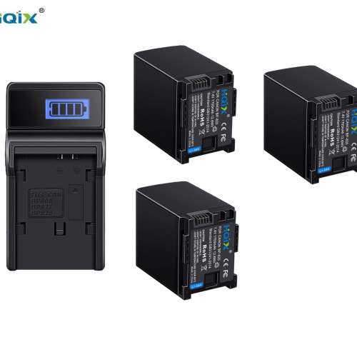 HQIX BP-820 Lithium-Ion Battery Pack With LCD Display USB Charger 電池連充電機