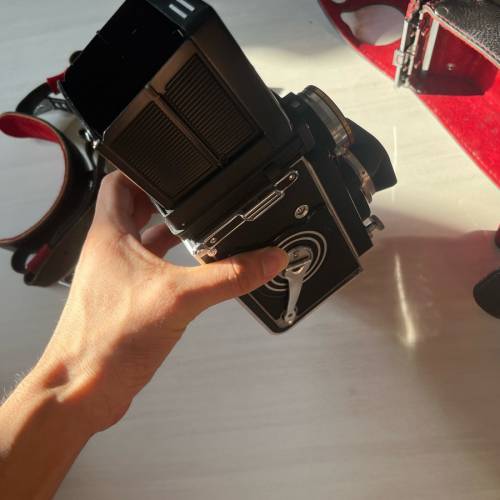 Rolleiflex 3.5F  雙眼相機 測光用到