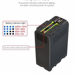 TPCELL BP-U100 Lithium-Ion Battery 代用鋰電池 (6800 mAh)