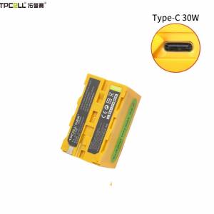 TPCELL NP-F750PD / NP-F770PD / NP-F780PD Capacity and Type-C Fast Charging